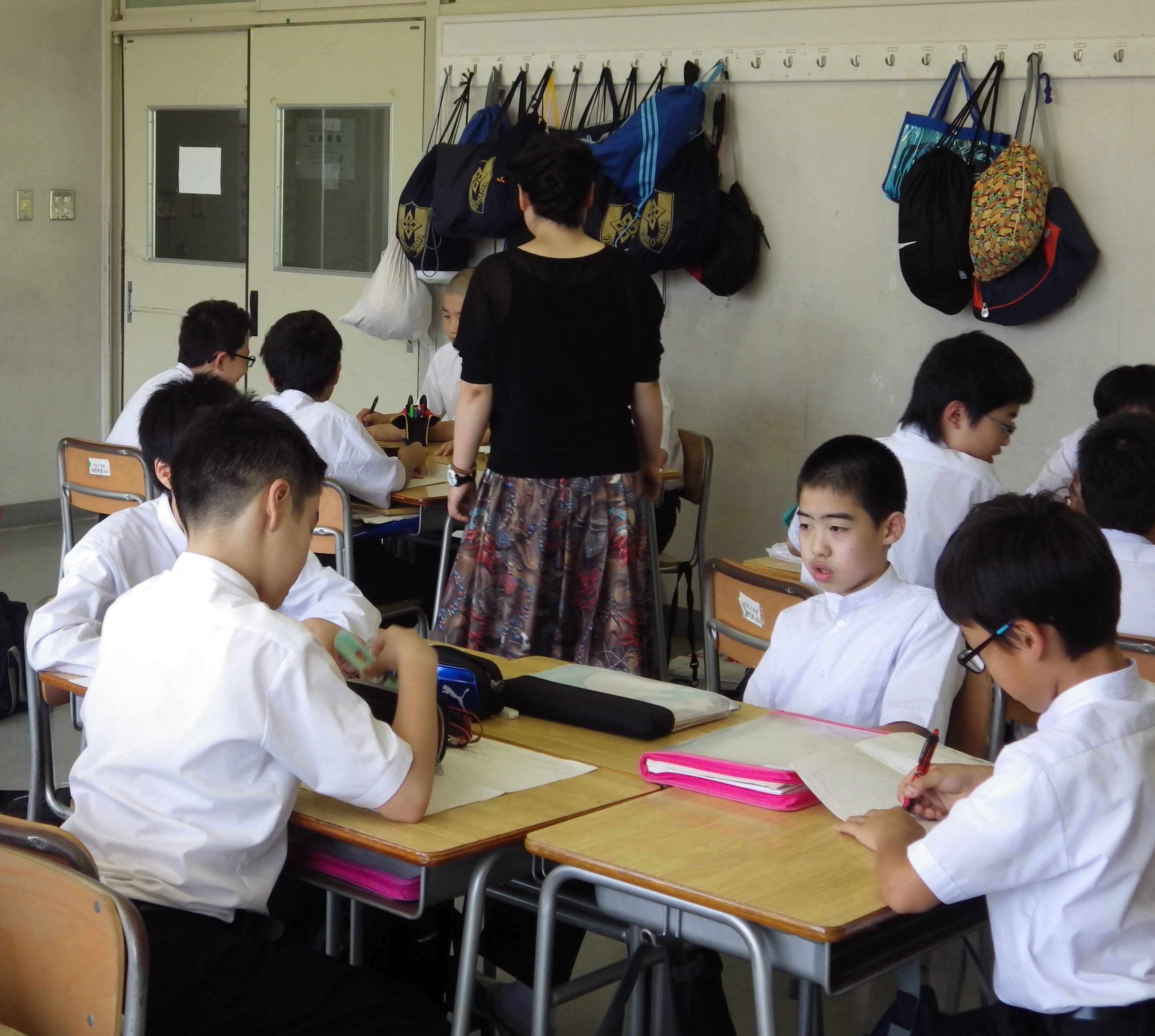 夏休み前最終授業 横浜中学校 高等学校